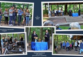 Waldgottesdienst in Tingleff am 11. August